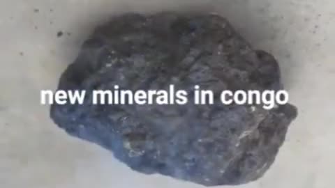 FOUND IN THE DEMOCRATIC REPUBLIC OF CONGO~A NEW MINERAL WHICH SOMEHOW HOLDS AN ELECTRIC CHARGE