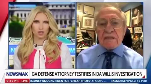 Alan Dershowitz stated the evidence is overwhelming to criminally prosecute Fani Willis