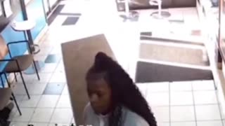 Thief gets locked in