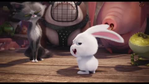 The Secret Life of Pets - Scary Snowball Scene _ Fandango Family