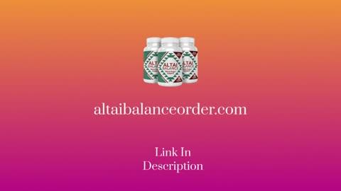ALTAI BALANCE ⚠ Blood Sugar ⚠ Altai Balance Reviews - Blood Sugar Supplement