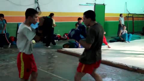 Sanshou Sanda Training