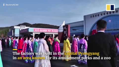 North Korea builds a new ice cream factory ‘to improve well-being’