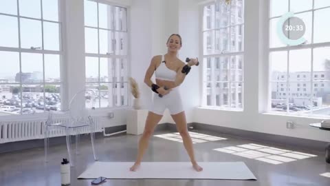Get Wedding Ready: 30-Minute Full Body Barre Workout (No Equipment)