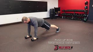 Push Up Row