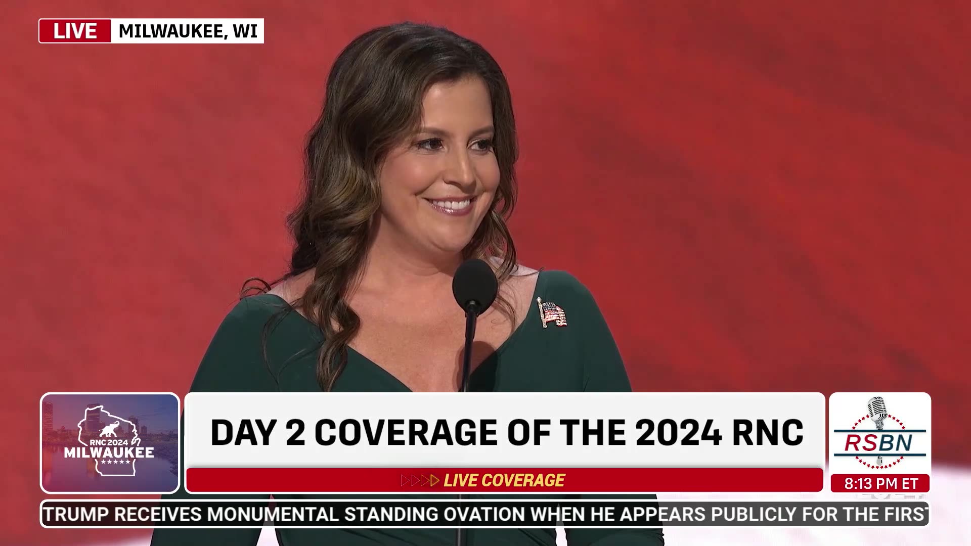 Watch: U.s. Rep. Elise Stefanik Speaks At 2024 Rnc In Milwaukee, Wi - 7 