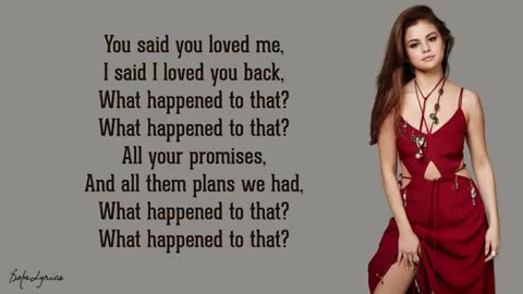 Love will rember-Selena Gomes(lyrics)