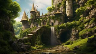 3 Hour Relaxation Medieval Fantasy Village D&D Fantasy Music and Celtic, Medieval