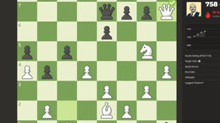 Chess Daily Puzzles Vid008 #chess #chesspractice #chesslearning