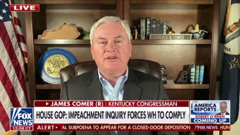 Rep Comer: we’ll see whether or not there’s a 2 tier system of justice