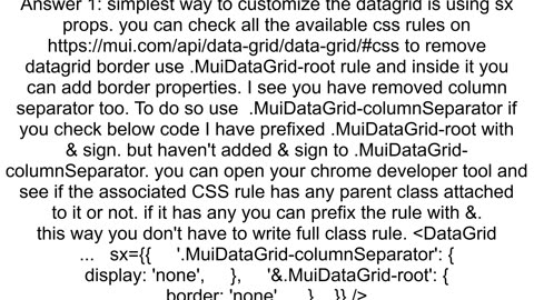 How can I customize the muimaterial datagrid header outline