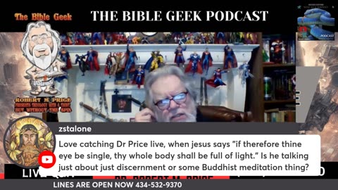 THE BIBLE GEEK WITH DR. ROBERT M. PRICE