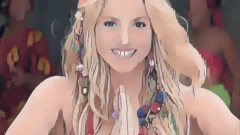 Shakira Waka Waka This Time for Africa The Official || AI Version (Fully Cartoonist Style)