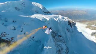 Soul Flyers Mont-Blanc Wingsuit Flight - The Longest Line