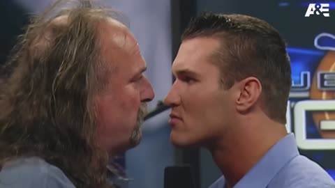 A young Randy Orton is left in awe when The Undertaker wants to work with him- A&E WWE Rivals