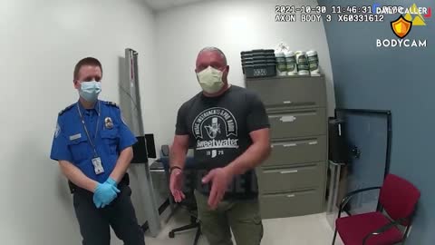 BODYCAM: Man Caught At TSA With A Loaded Gun In Airport