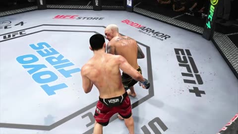 Charles Oliveira vs Islam Makhachev UFC 280 Full Fight Simulation_EA SPORTS UFC 4-(480p)