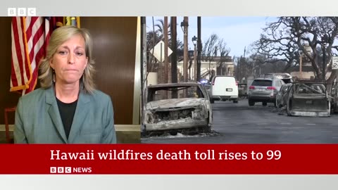 Maui fire death toll rises to at least 99 – BBC News
