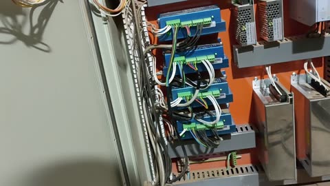 Pane elétrica na Router CNC modelo IR2030