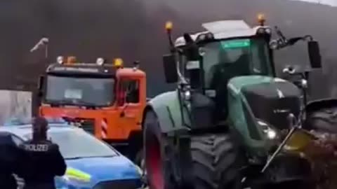 PROTESTY ROLNIKÓW W NIEMCZECH