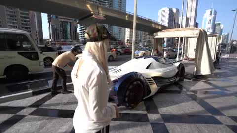 FIRST PERSON TO DRIVE THE DEVEL SIXTEEN