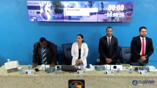 Presidente Jécica de Cacau do Boi pede minuto de silencio pelo irmão de Vereador Oseas