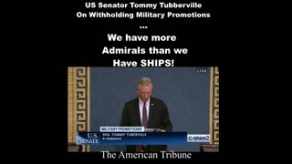 Tubberville Discussing Military Promotions