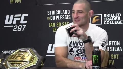 Warning Profanity: UFC Star Sean Strickland Torches Canadian Reporter During Live Presser
