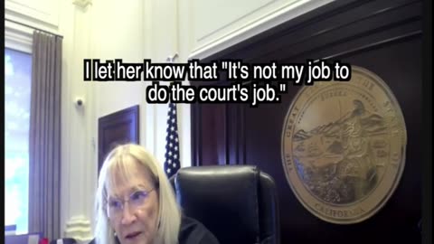 Judge Christine Carringer gets BIG MAD over ADA rights!