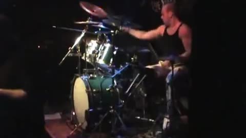 Bill Stavrianidis (Vongaar) performing with TERRORDROME