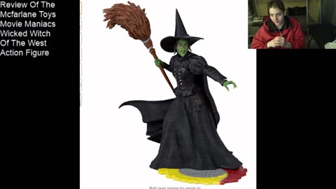 Review Of The McFarlane Toys Movie Maniacs Wicked Witch Of The West Figur