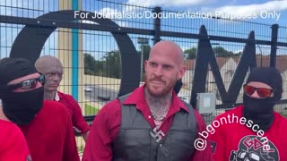 Antifa Nazi group in Florida today say they support Joe Biden for 2024 election