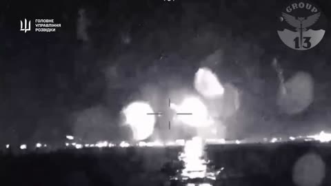 Ukrainian maritime drones destroyed two Russian boats in Crimea