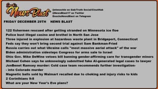 Friday, December 29, 2023 News Blast.