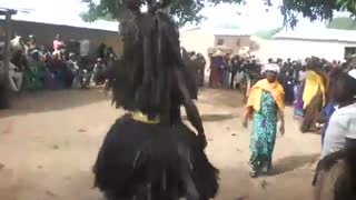 Great traditional dancing in Ghana