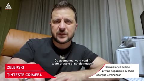 Zelenski țintește Crimeea