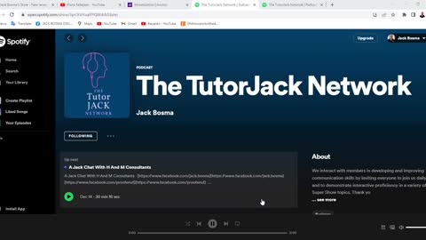 TutorJack Anchor FM Podcast Channel Support Requested And Needed