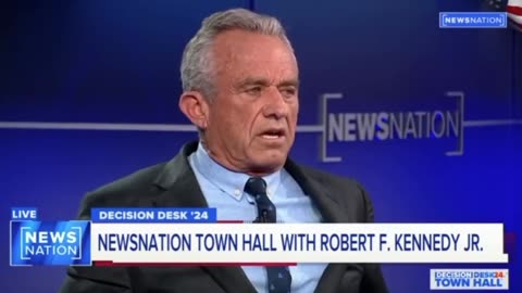 Robert F. Kennedy Jr Pushes Back on the Media’s Attempt to Have Him Attack Trump