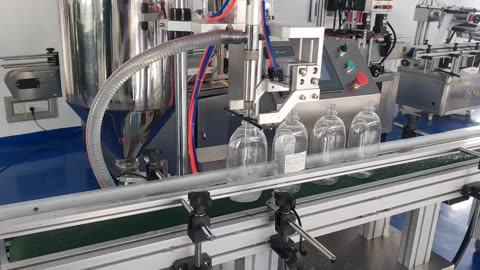 Watch our single head liquid filling machine in action!