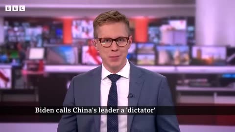 US President Joe Biden calls Chinese President Xi Jinping a dictator - BBC News