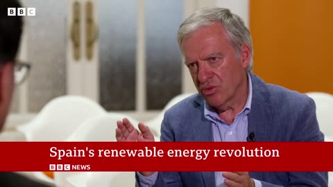 Spain sparks fears of energy industry crisis as renewable supply exceeds demand / BBC News