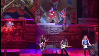 Iron Maiden - The Trooper/Bruce forgot his microphone lol (Live at Ryogoku Kokugikan, Tokyo 2016)