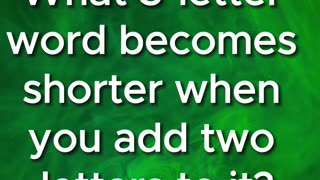 🤔Can you solve the riddle??🤔 #32