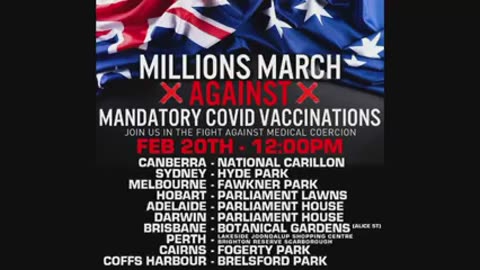 Millions March Against Mandatory Covid Vaccinations