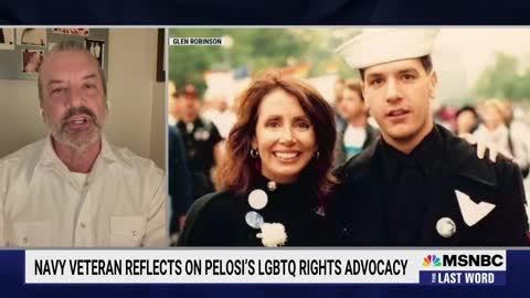 Navy Veteran Thanks Speaker Pelosi For Her Leadership On LGBTQ Rights