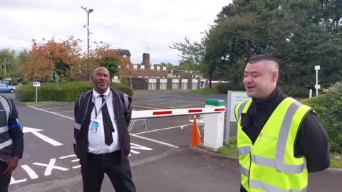 Afghanistan Refugees Living in Holiday Inn Hotel Leeds, Plus Best Security Supervisor EVER