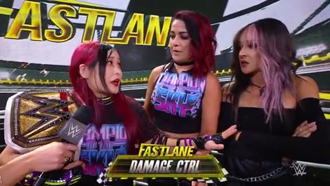 IYO SKY says she does not need Bayley's help tonight: WWE Fastlane 2023 highlights