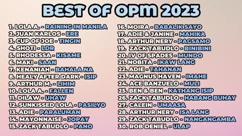 BEST OF OPM 2023