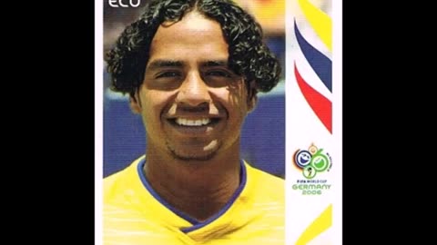 PANINI STICKERS ECUADOR TEAM WORLD CUP 2006