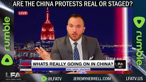 LFA TV SHORT: ARE THE CHINESE PROTESTS REAL?